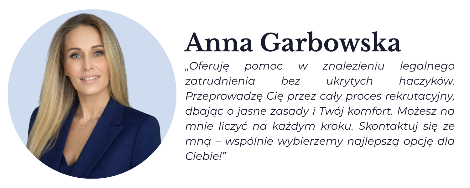 Anna Garbowska - Rekruter