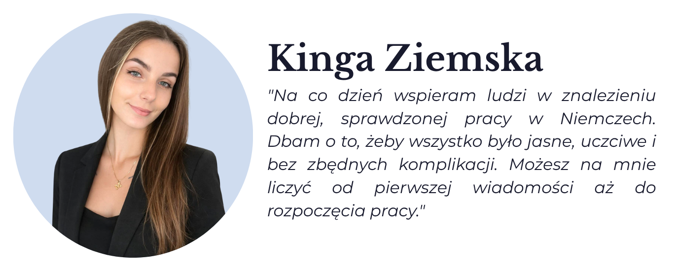 Kinga Ziemska - Rekruter